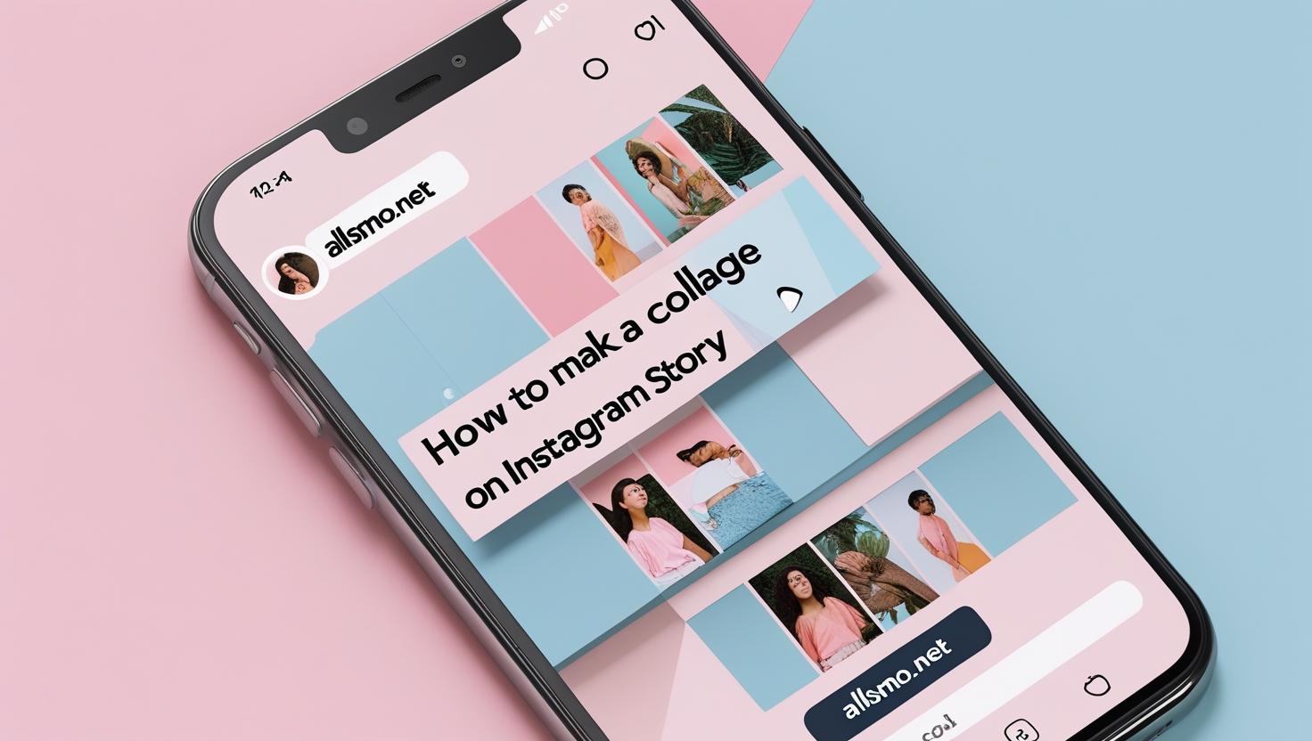 How to make a collage on Instagram Story using the Layout tool – step-by-step visual guide 2025