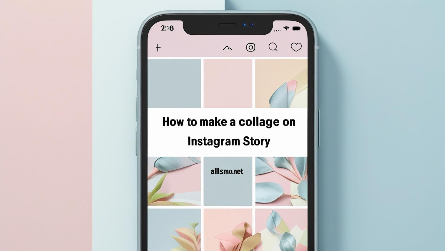 How to Make a Collage on Instagram Story in 2025 2 instagram-collage-using-photo-sticker